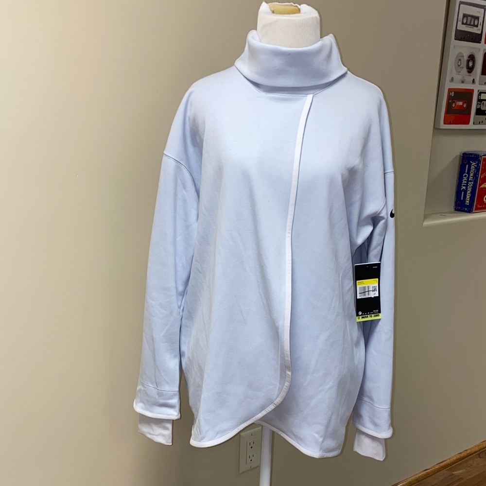 NWT Nike Women's Maternity split front pullover